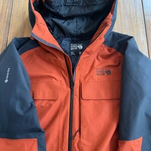 MOUNTAIN HARDWEAR CLOUD BANK GORETEX INSULATED PERFORMANCE JACKET 3LAYER HI END